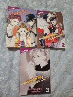 The Devil Does Exist Manga Volumes 1-3